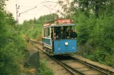 Postcard: Malmköping museum line with railcar 10 at Östersjön (1970)