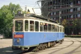 Postcard: Munich railcar 490 at Westendstr. (1993)