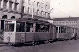 Postcard: Munich tram line 19 with railcar 728 at Hauptbahnhof (Süd) (1953)