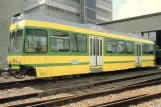 Postcard: Neuchâtel railcar 501 "Boudry" at Dépôt (1981)