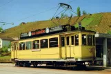 Postcard: Neuchâtel regional line 215 with railcar 41 at Cortaillod (1971)