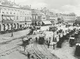 Postcard: Nice on place Masséna (1900)