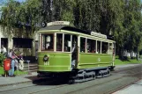 Postcard: Nuremberg railcar 144 at Widhalmstr. (1996)