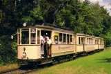 Postcard: Nuremberg railcar 867 on Worzeldorfer Str. (1989)