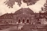 Postcard: Odense Hovedlinie  by Banegården (1912)