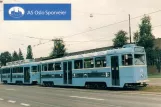 Postcard: Oslo railcar 218 at Holten (1988)