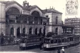 Postcard: Paris by La Gare Montparnasse (1895)