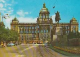 Postcard: Prague at Václavské náměstí (1966)