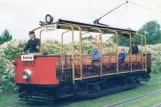 Postcard: Prague open railcar 500 on Mariánské hradby (1980)