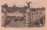 Postcard: ROMA - Nuovo Ponte Vittorio Emanuel (1905)
