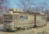 Postcard: Schienen-Schleifwagen 3122 der Dresdner Verkehrsbetriebe.
(1950-1955)