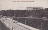 Postcard: Slottet seet fra Drammmmensveien, Kristinia. (1899)