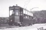 Postcard: Sóller tram line with railcar 3 near Sóller (1913)