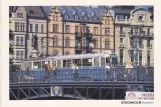 Postcard: Stockholm Djurgårdslinjen 7N on Djurgårdsbron (1992)