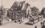 Postcard: STRASBOURG. - Pont du Corbeau (1909)