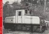 Postcard: Strausberg freight car 15 at Walkmühlenstr. (1993)