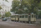 Postcard: The Hague regional line 3 with railcar 164 near Gravenstraat (1979)