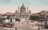 Postcard: Wien - Karlskirche (1890)