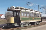 Postcard: Woltersdorf Tramtouren with railcar 2990 near Goethestr. (2009)