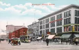 Postcard: Woodward Avenue, Detroit. (1886)
