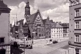 Postcard: Wrocław on Rynek/Ratusz (1970)