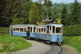 Postcard: Zürich railcar 1020 at Zoo (1980)