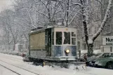 Postcard: Zürich service vehicle 1934 on Gessnerallee (1981)