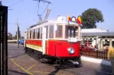 Prague 41 with railcar 412 at Vozovna Střešovise (2005)