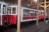 Prague sidecar 608 in Muzeum Městské Hromadné Dopravy (2005)