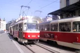 Prague tram line 3 with railcar 8360 at Masarykovo nádraží (2005)