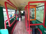 Ratzeburg sidecar "Sinne" on Erlebnisbahn Ratzeburg, seen from behind from behind (2021)