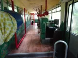 Ratzeburg sidecar "Sinne" on Erlebnisbahn Ratzeburg, seen from the inside from the front (2021)