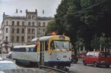 Riga track cleaning tram 88020 near Merķeļa iela (2005)