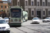 Rome extra line 2/ with low-floor articulated tram 9031 at Risorgimento S.Pietro (2010)