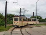 Rostock railcar 46, the front Campus Südstadt Mensa (2010)