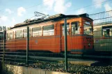 Rostock school tram 551 at Marienehe (1995)