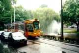 Rotterdam tram line 3 with articulated tram 737 on Provenierssingel (2002)