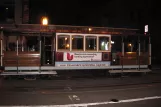 San Francisco cable car California with cable car 49 at California & Drumm (2010)