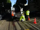 San Francisco cable car Powell-Hyde  on Hyde & Jackson (2023)