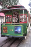 San Francisco cable car Powell-Hyde with cable car 13 at Market & Powell (2010)