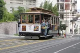 San Francisco cable car Powell-Hyde with cable car 27 on Market & 5th (2010)