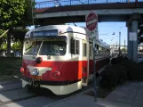 San Francisco E-Embarcadero Steetcar with railcar 1009 near Embarcadero & Stockton (2016)