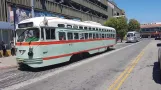 San Francisco F-Market & Wharves at Jones St & Beach St (2021)