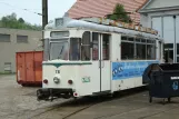 Schöneiche articulated tram 78 in front of Dorfstr. (2008)