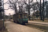 Schöneiche tram line 88 with railcar 63 at Rahnsdörfer Straße (1986)