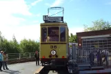 Skjoldenæsholm railcar 36, the front Aktiv Bus, Apenrader Strasse 22, Flensborg (2012)