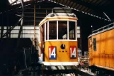 Skjoldenæsholm railcar 929 on The tram museum (2003)