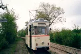 Skjoldenæsholm standard gauge with railcar 797 at Tobaksmarken (2002)