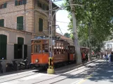 Sóller tram line with railcar 1 at Port de Sóller (2013)