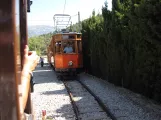 Sóller tram line with railcar 1 on Es Control (2013)